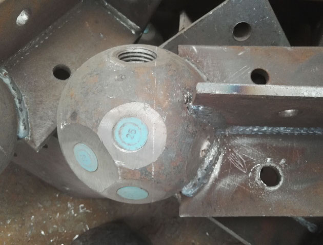 宜昌螺栓球球塞，网架配件